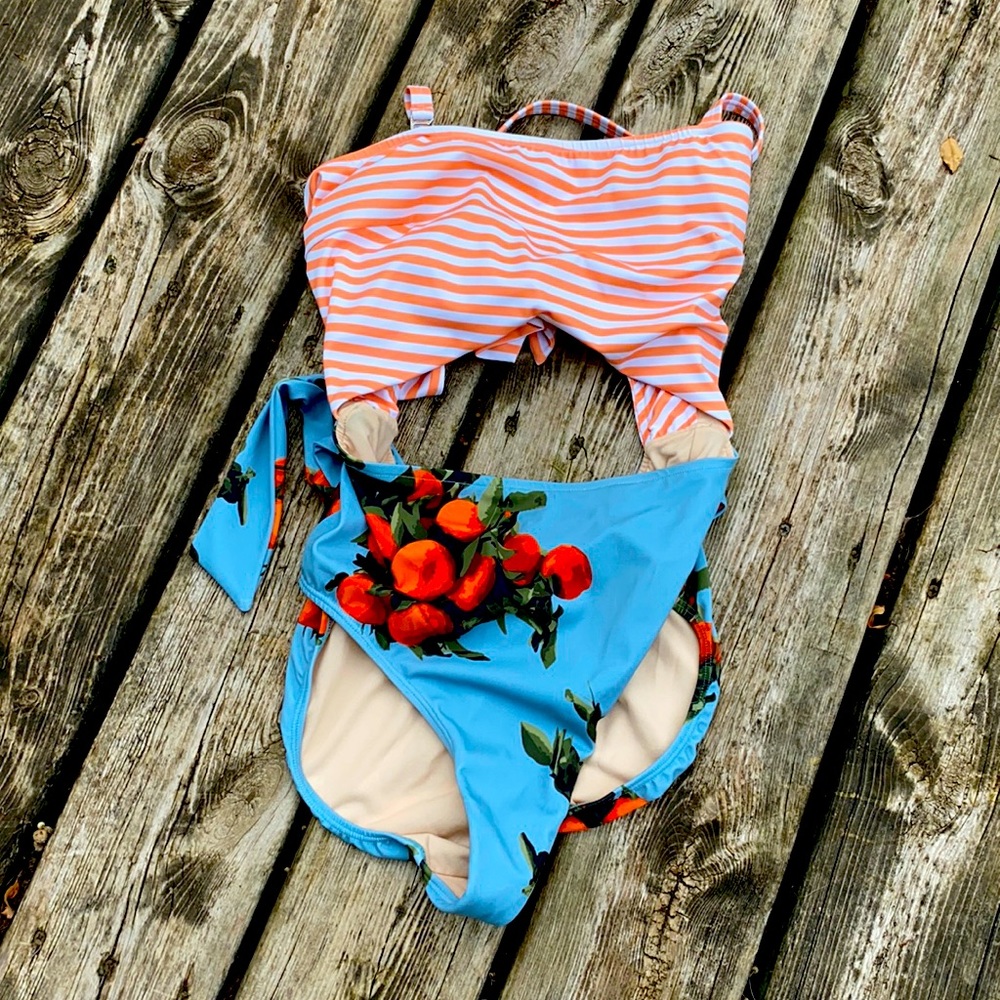 Albion clementine daytripper one piece swimsuit